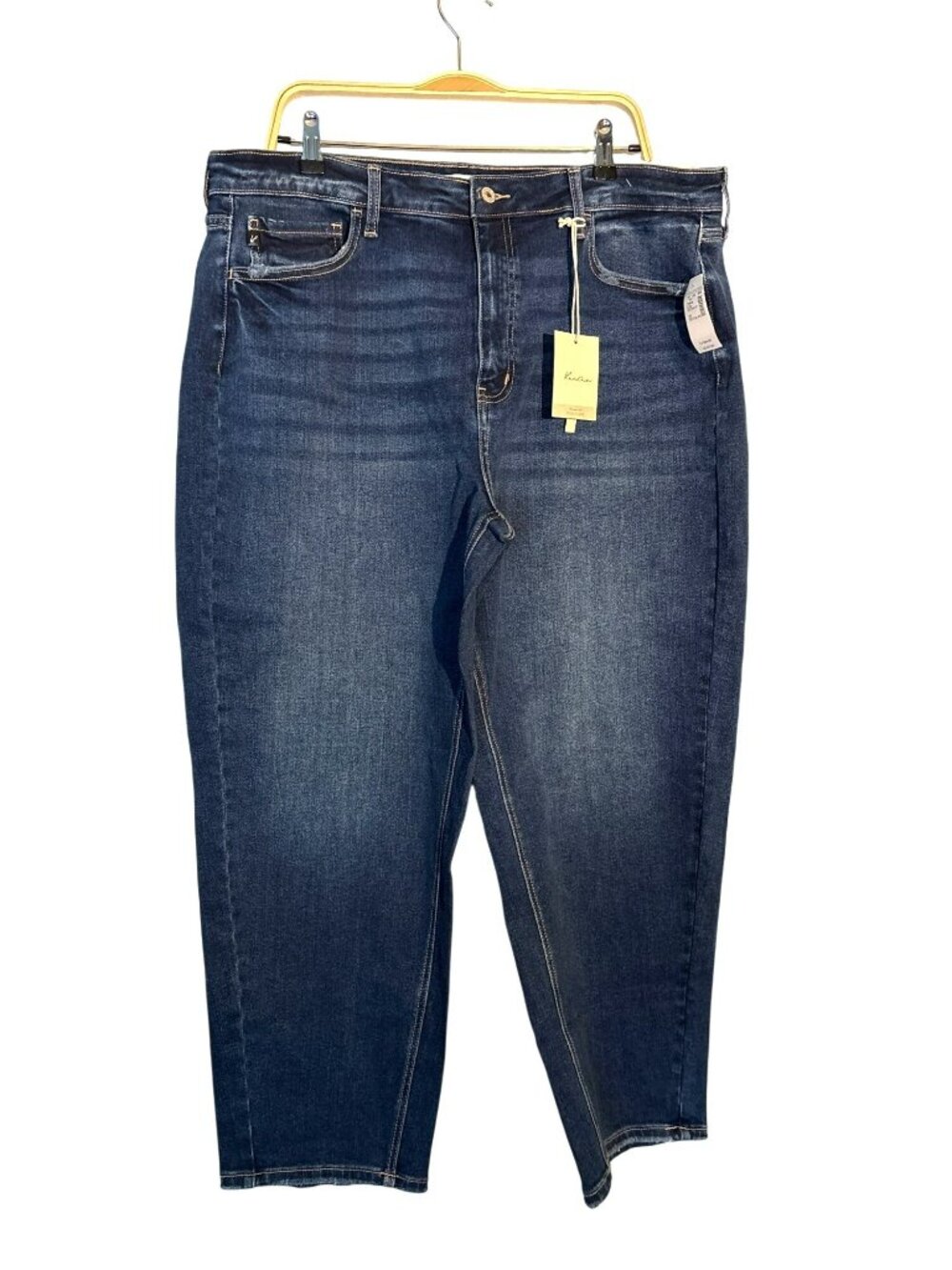 NWT KanCan For Maurices Super High Rise Slim Balloon Jeans  Size 33 Regular